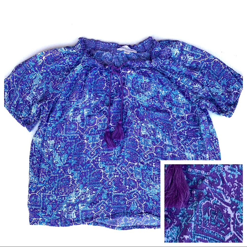 BRECKENRIDGE Womans Short Sleeve Pullover Top